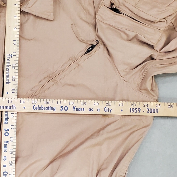 Combat coveralls men's large regular tan vehicle crewmen's class 2 flight suit - Picture 4 of 15